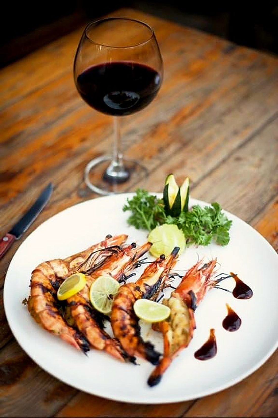 Jumbo Prawns BBQ (stand-in photo)